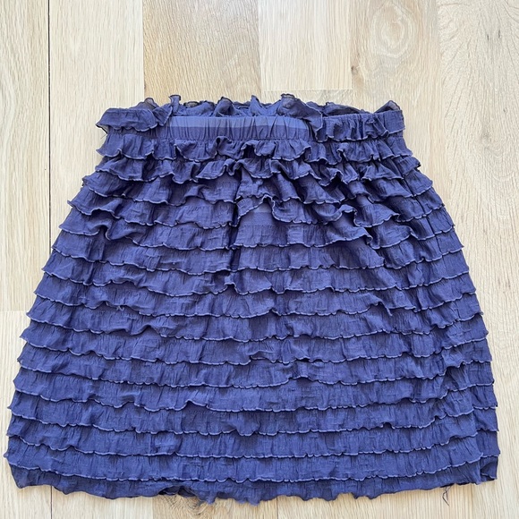 Xhilaration Dresses & Skirts - Cute Purple Ruffle Mini Skirt. Size Small.